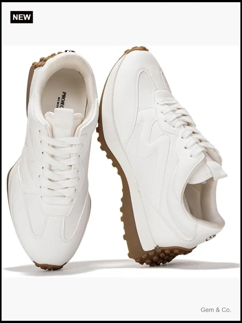 Fashion Sneakers Memory Foam Non-Slip Lightweight Lace-Up Casual Walking Shoes